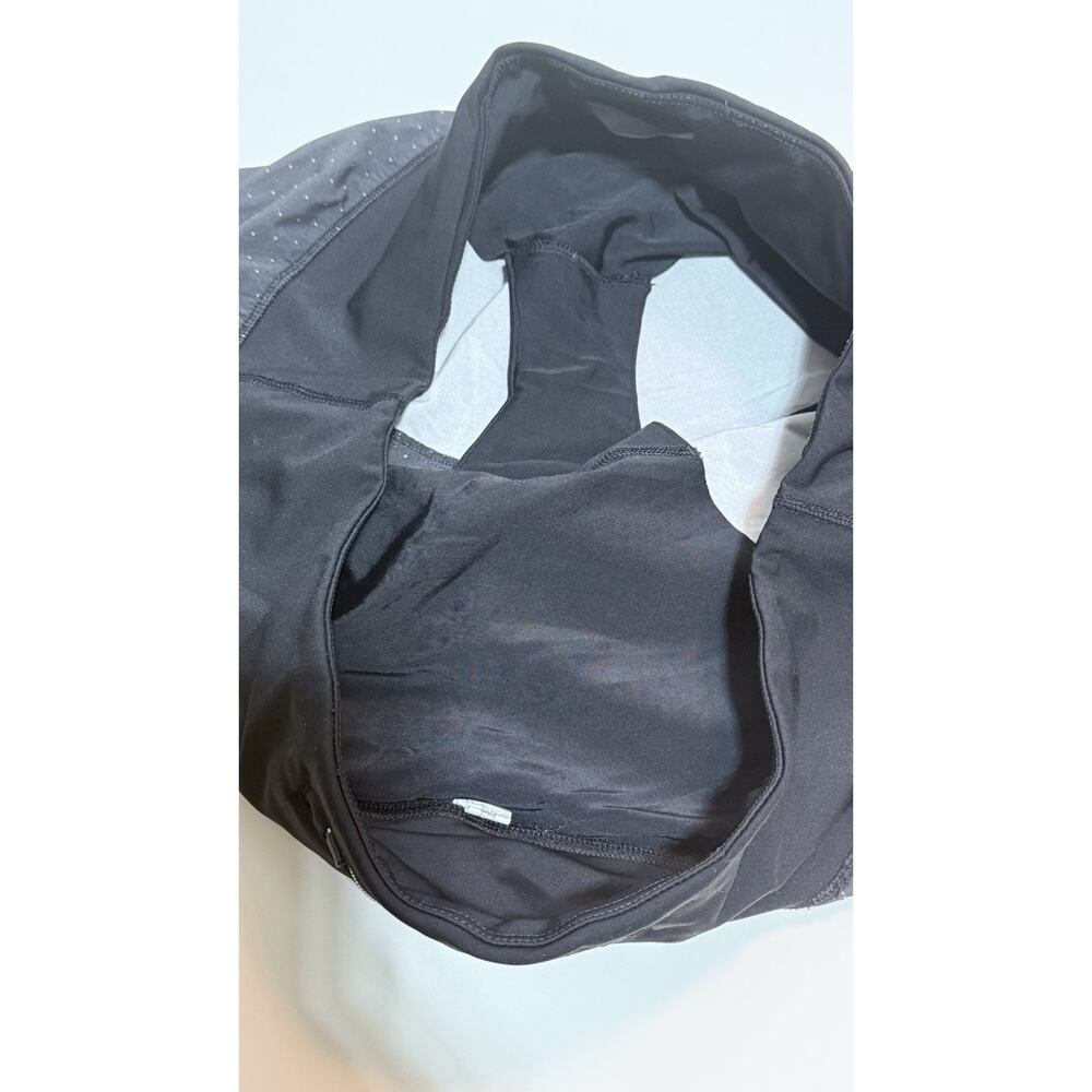 Vuori Women’s Running Athletic Shorts XL Black Dot High Waist Lined Lightweight - Picture 4 of 5